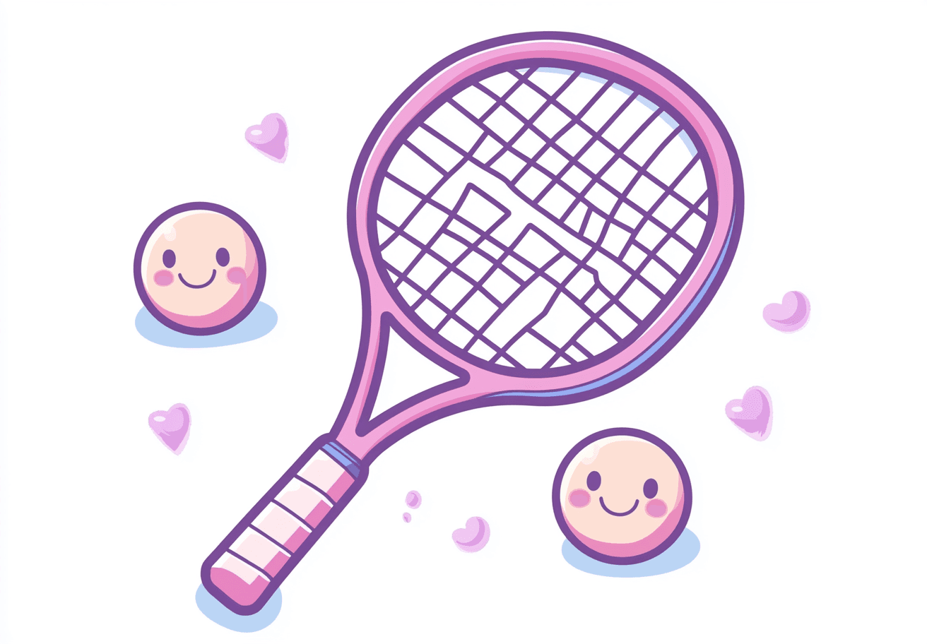 Tennis 043 original repeating artwork