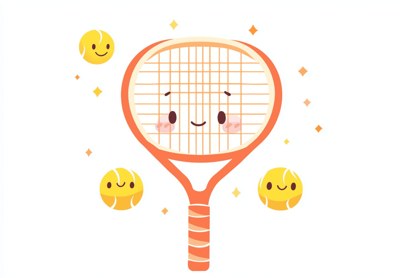 Tennis Noon original repeating artwork