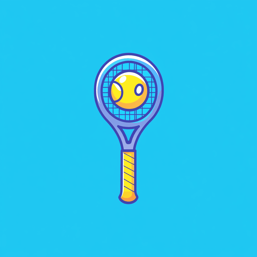 Tennis 254 original repeating artwork