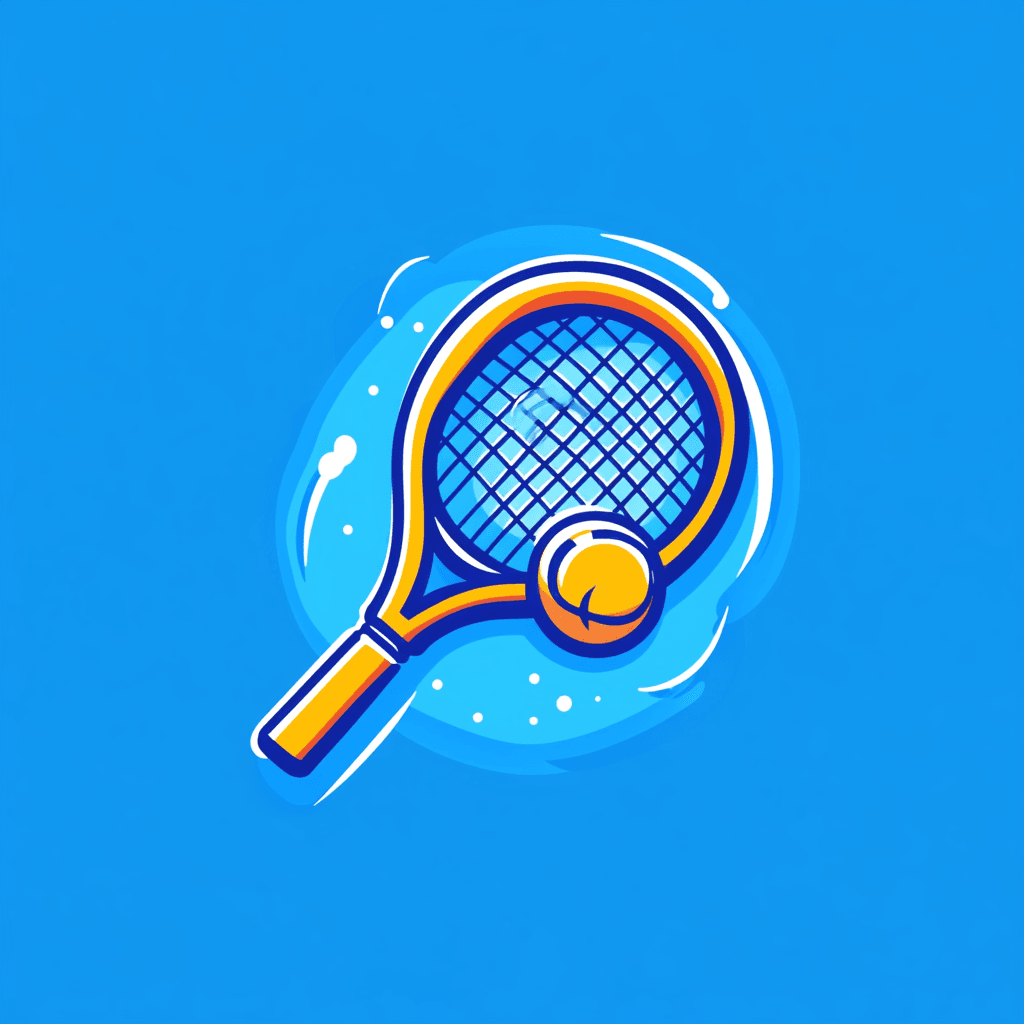 Tennis 229 original repeating artwork
