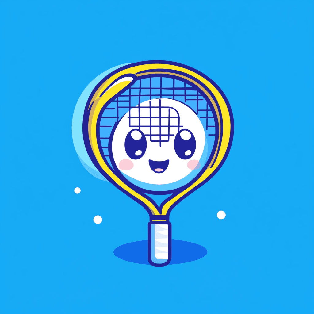 Tennis Coast original repeating artwork