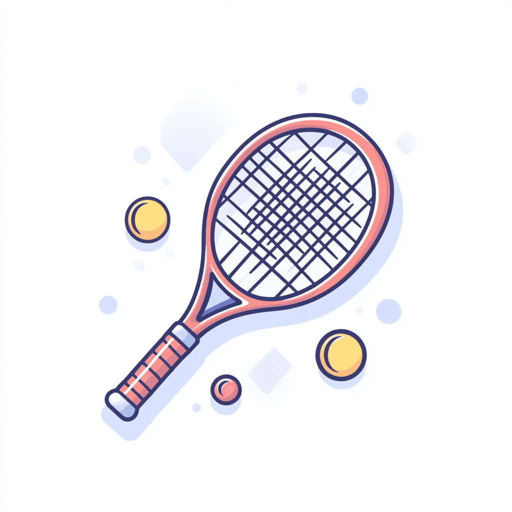 Tennis 052 original repeating artwork