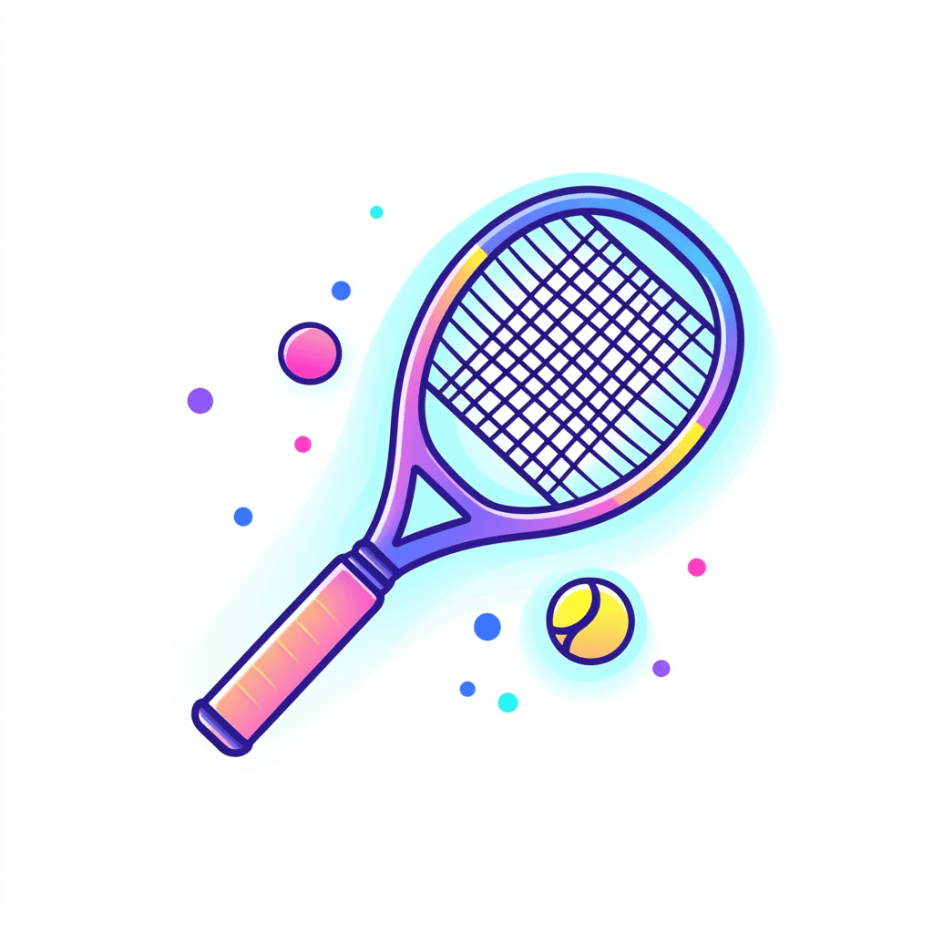Tennis 034 original repeating artwork