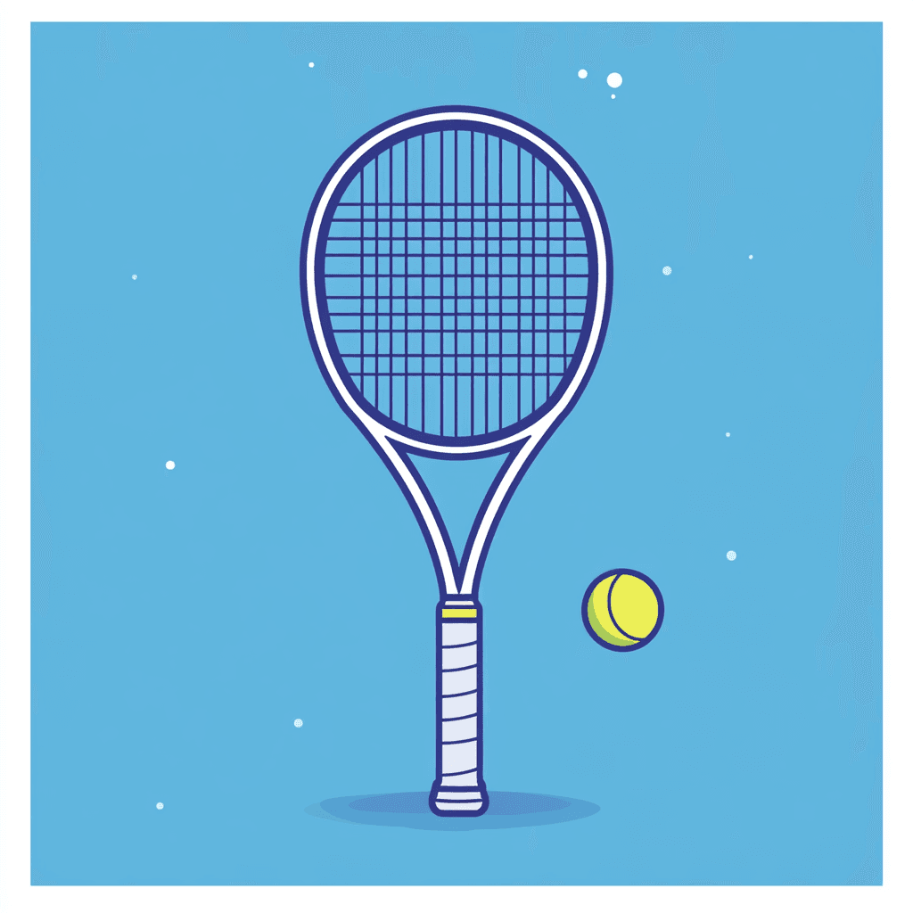 Tennis 249 original repeating artwork
