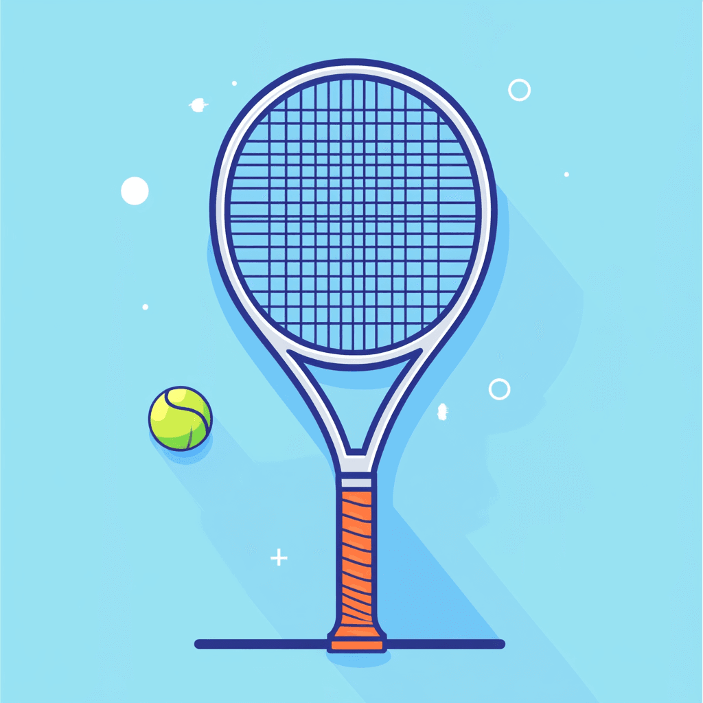 Tennis 231 original repeating artwork