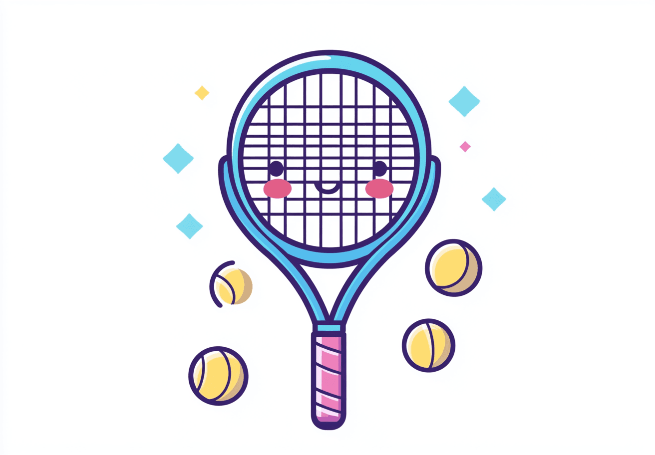 Tennis 084 original repeating artwork