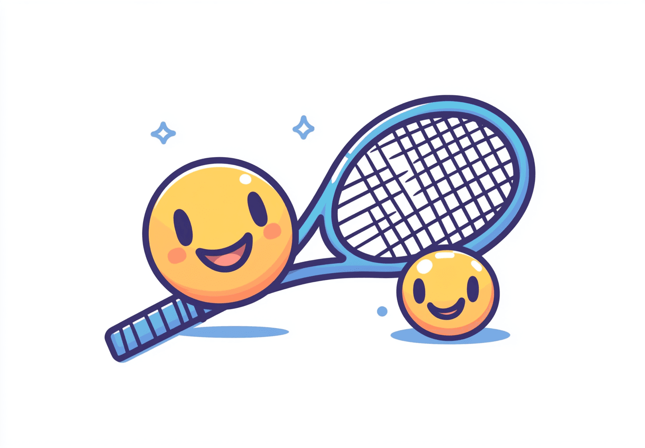 Tennis Valley original repeating artwork