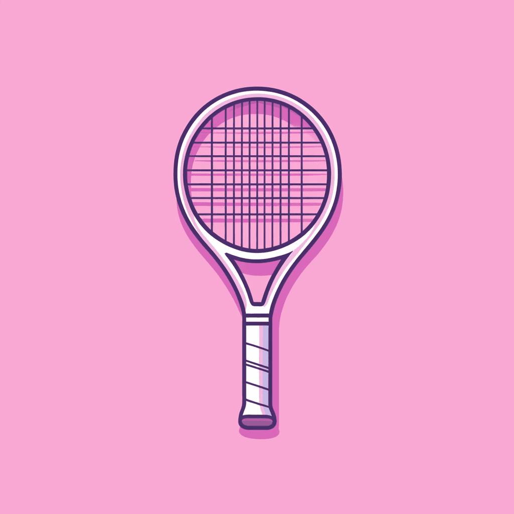 Tennis Amber original repeating artwork