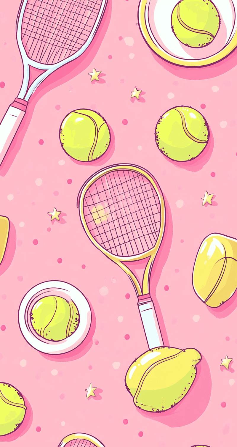 Tennis 188 original repeating artwork