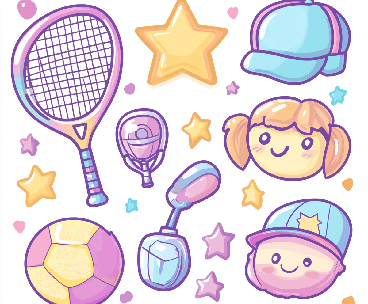 Tennis Rooftop original repeating artwork