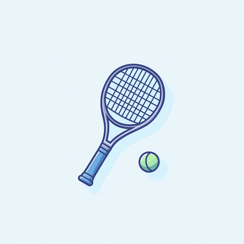 Tennis 227 original repeating artwork