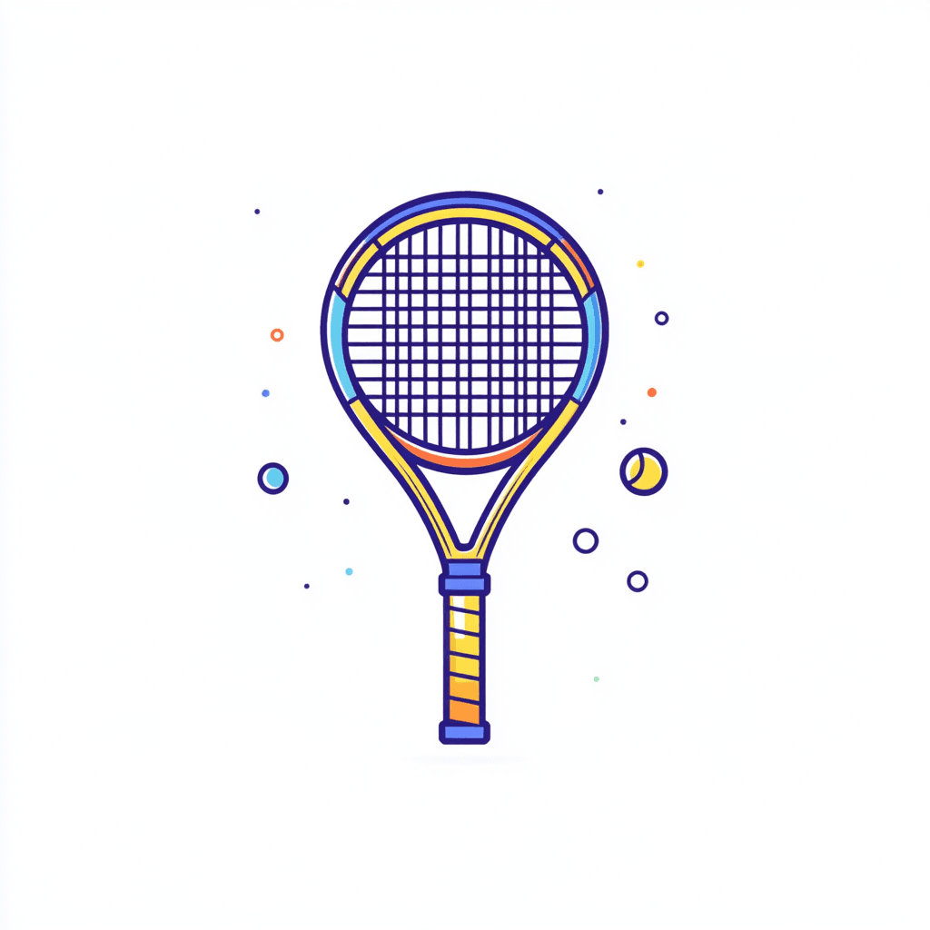 Tennis 070 original repeating artwork