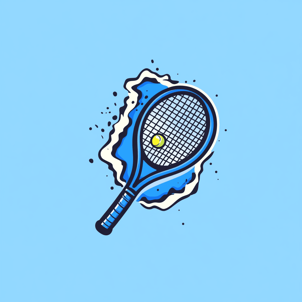 Tennis 216 original repeating artwork