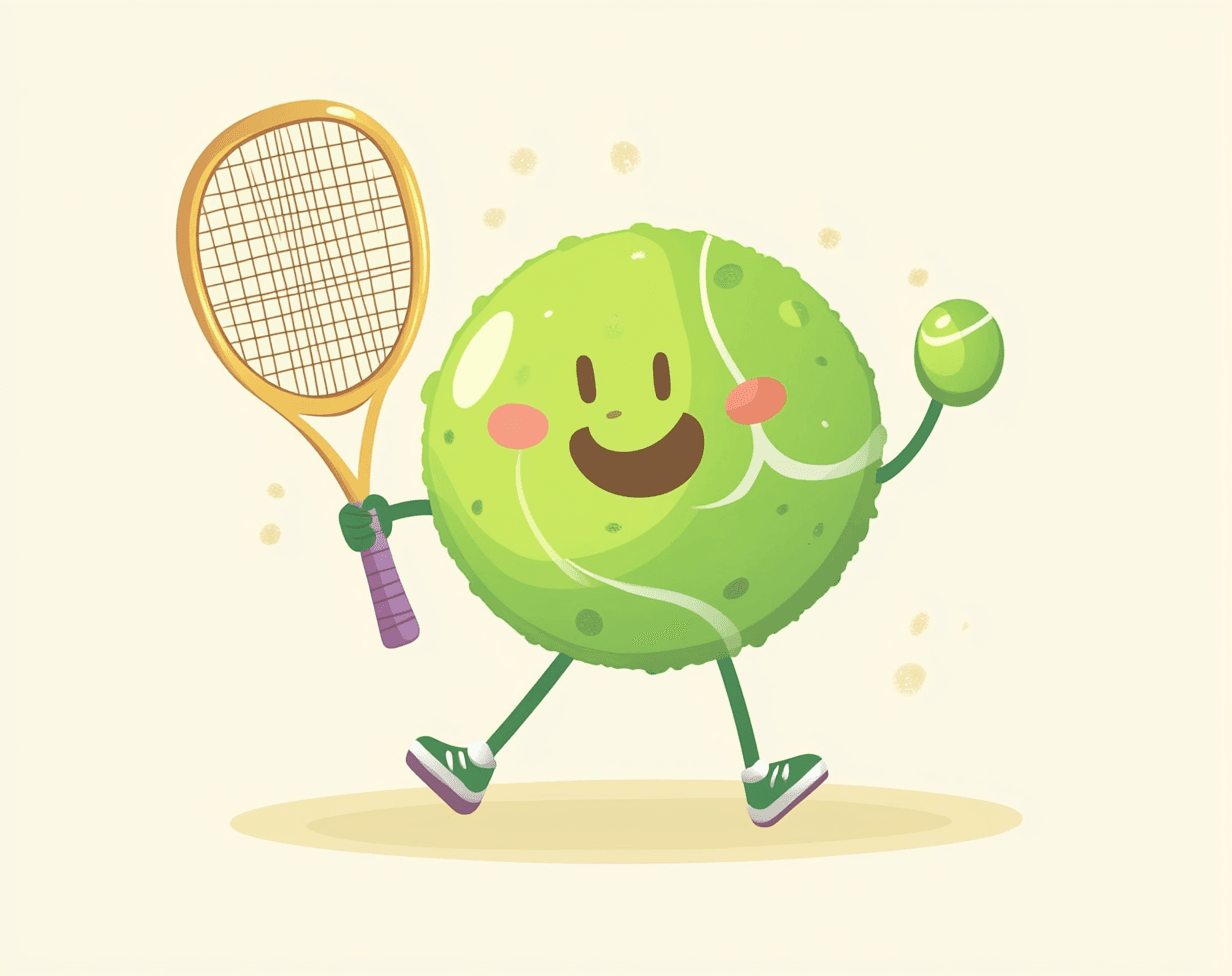 Tennis 272 original repeating artwork