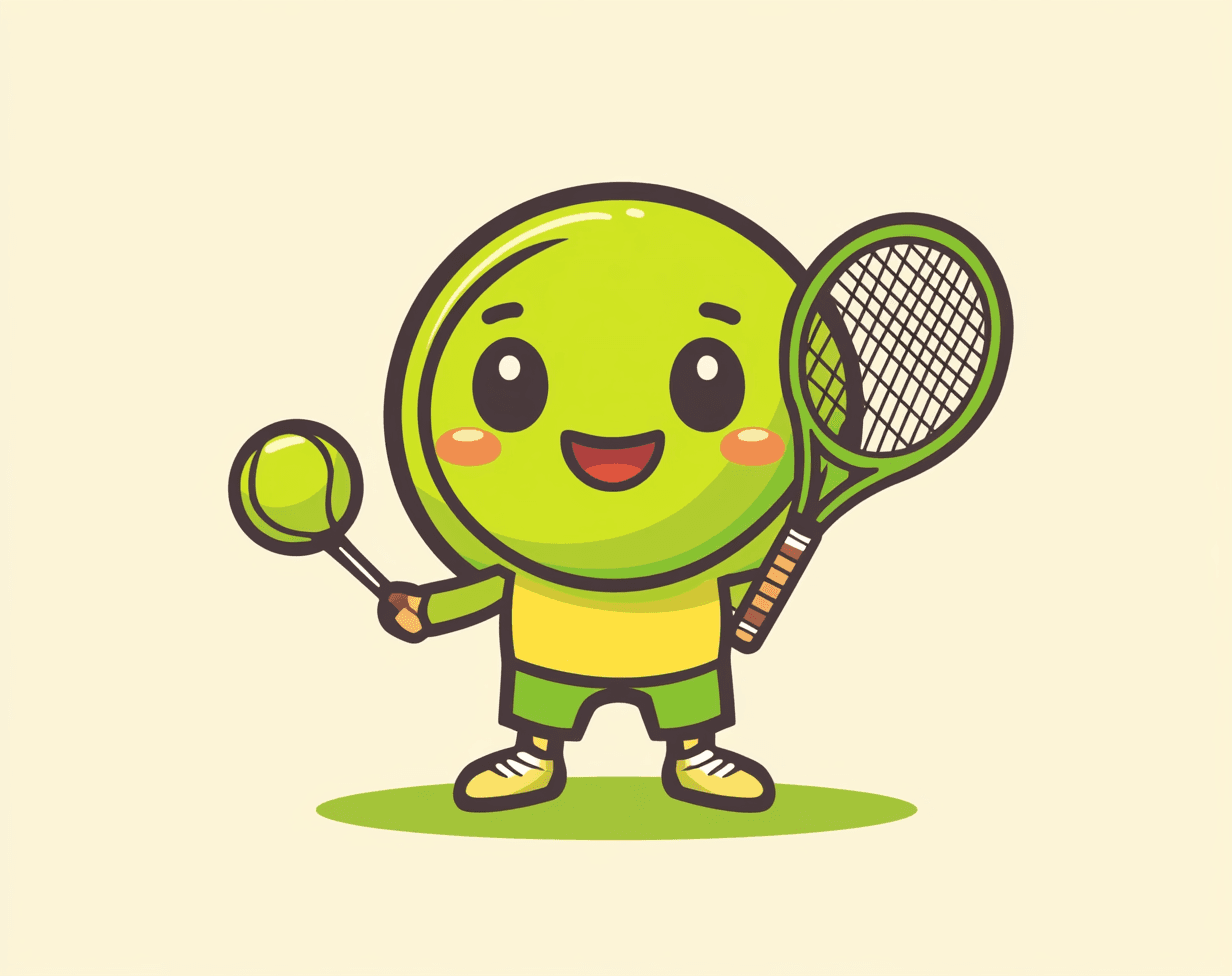 Tennis 001 original repeating artwork
