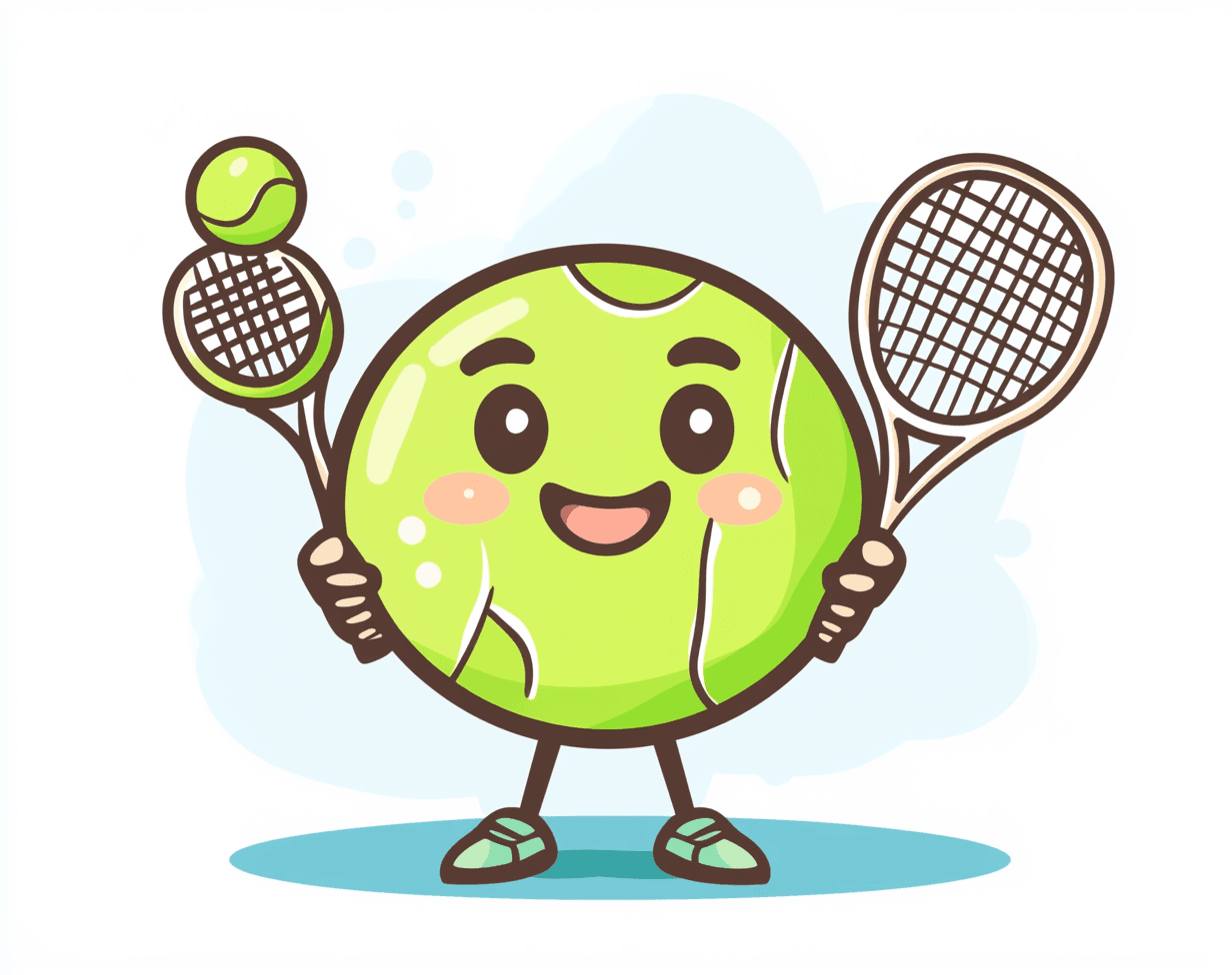 Tennis Gleam original repeating artwork