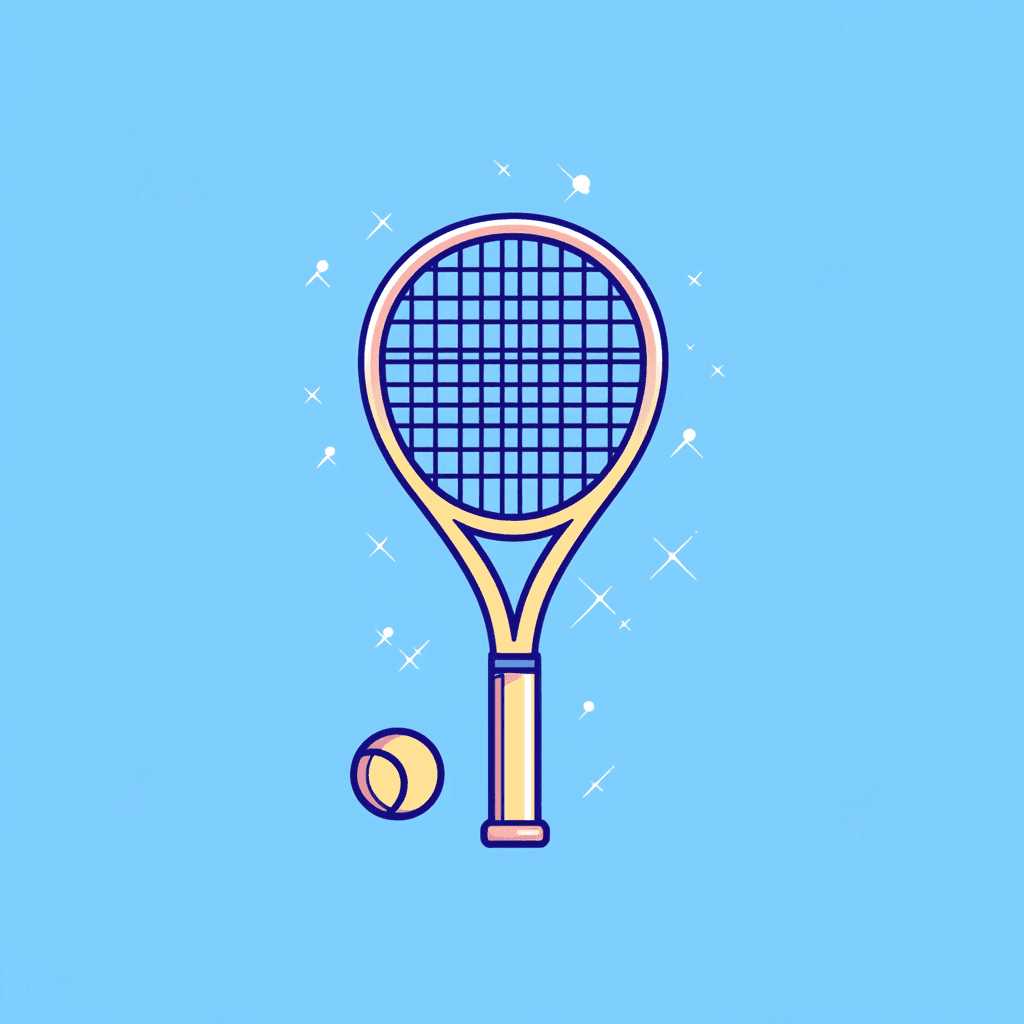 Tennis 021 original repeating artwork