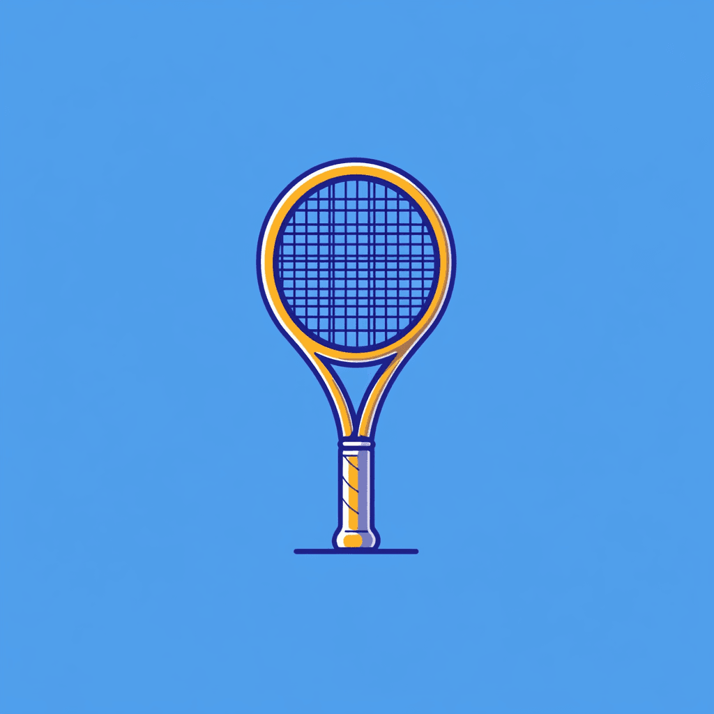 Tennis 025 original repeating artwork