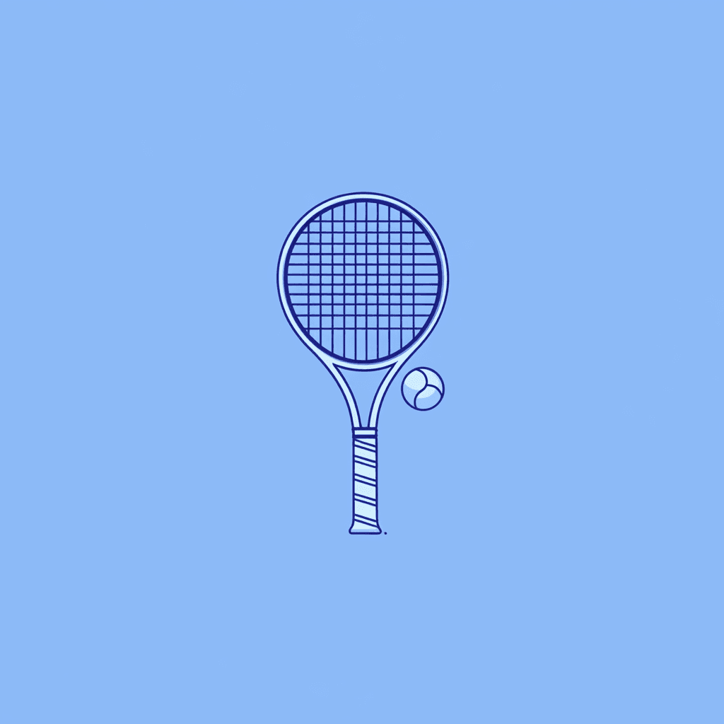 Tennis 191 original repeating artwork
