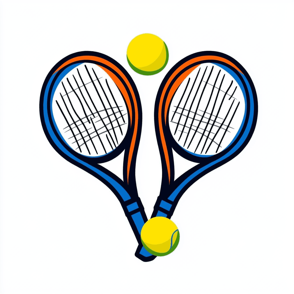 Tennis 087 original repeating artwork