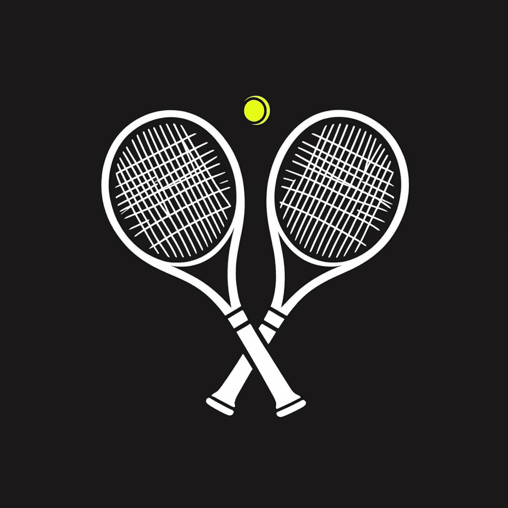 Tennis Jam original repeating artwork