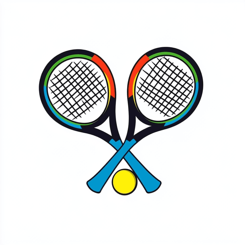 Tennis 213 original repeating artwork