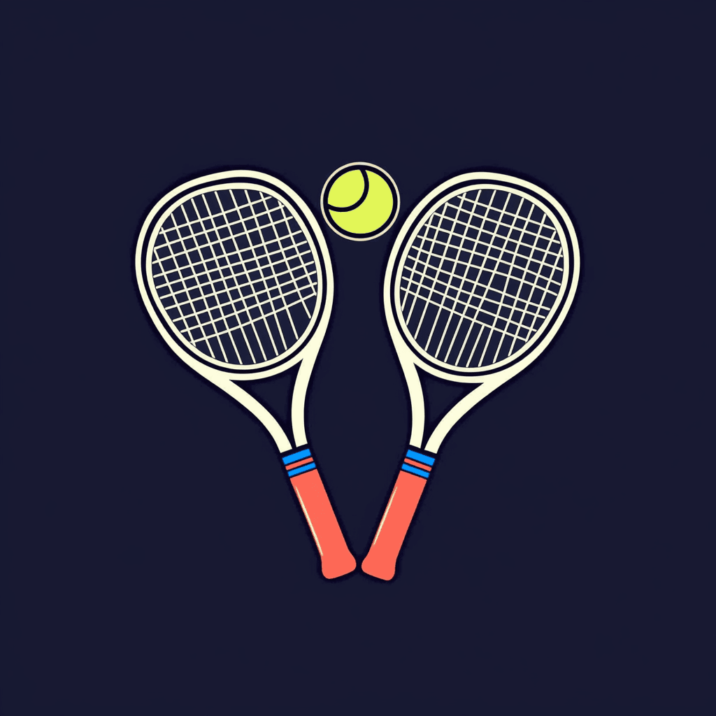Tennis 237 original repeating artwork