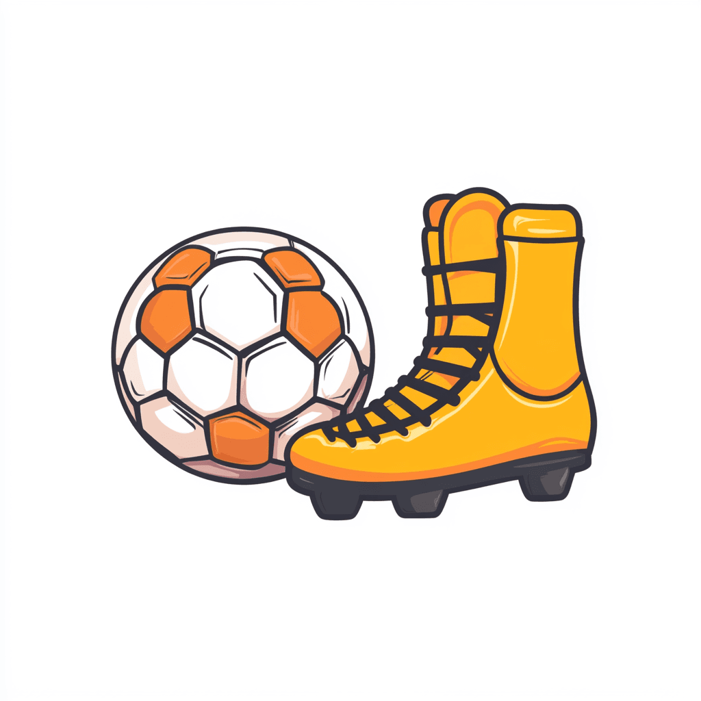 Soccer Dusk original repeating artwork