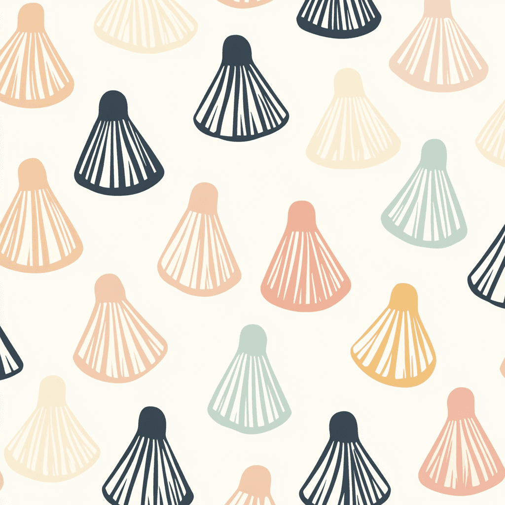 Badminton Squad original repeating artwork