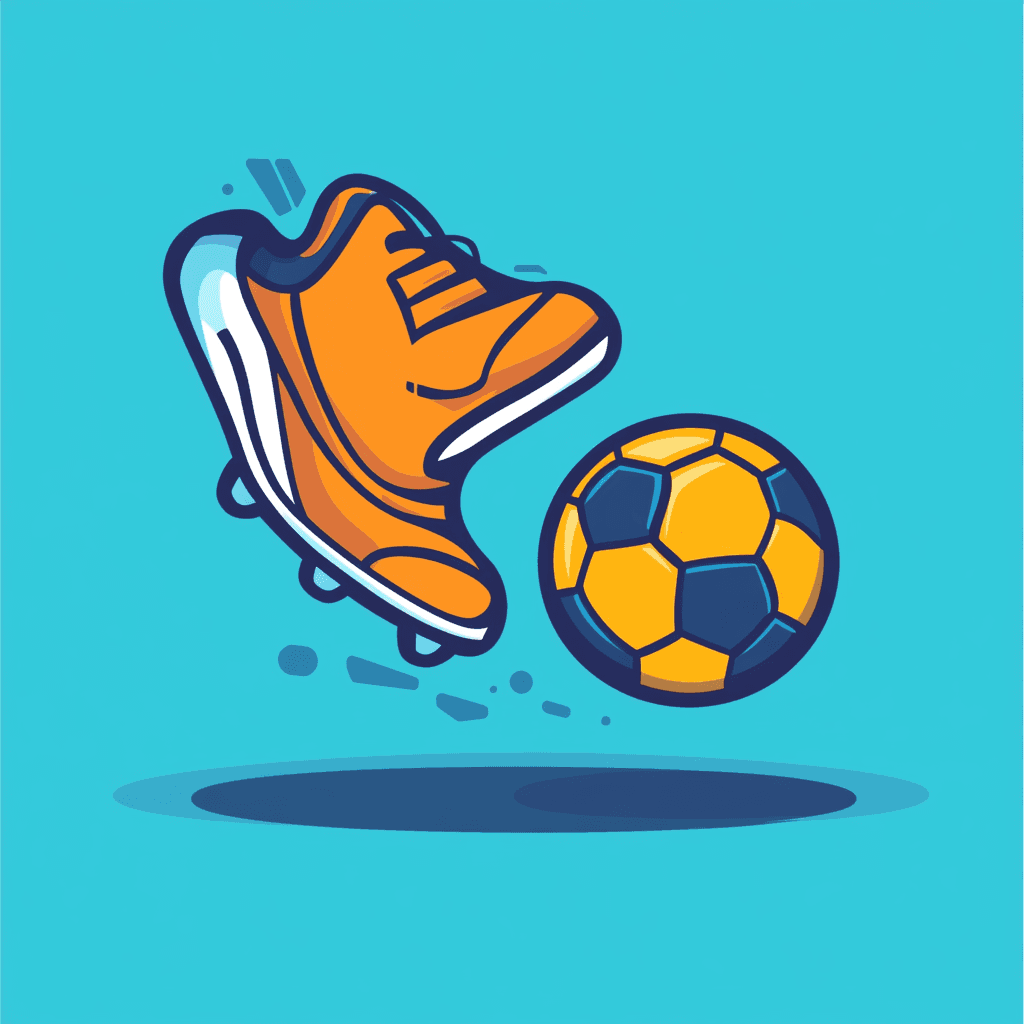 Soccer Crew original repeating artwork