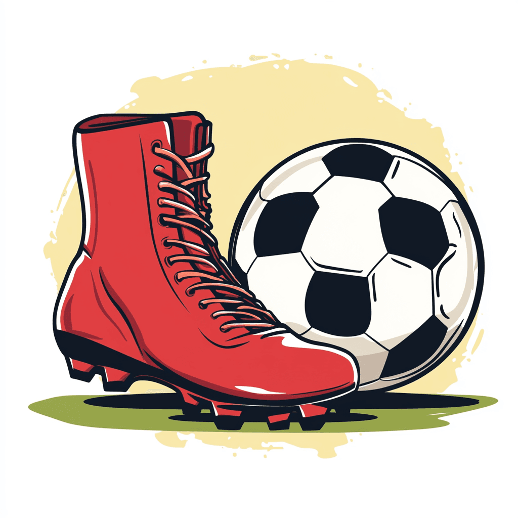 Soccer Club original repeating artwork