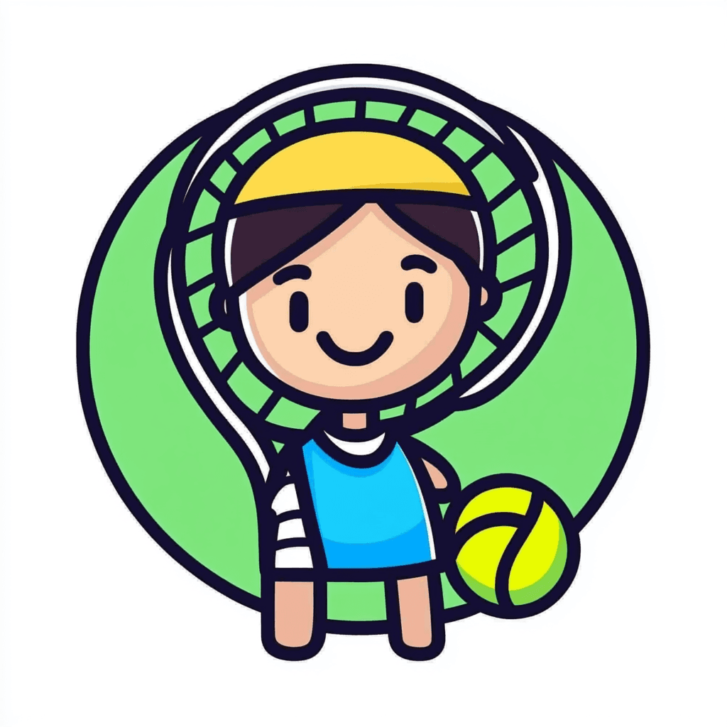 Tennis 270 original repeating artwork