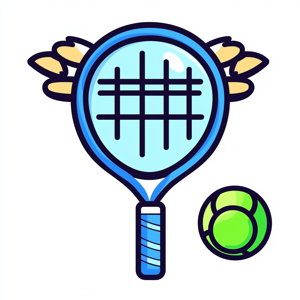 Tennis Zip original repeating artwork
