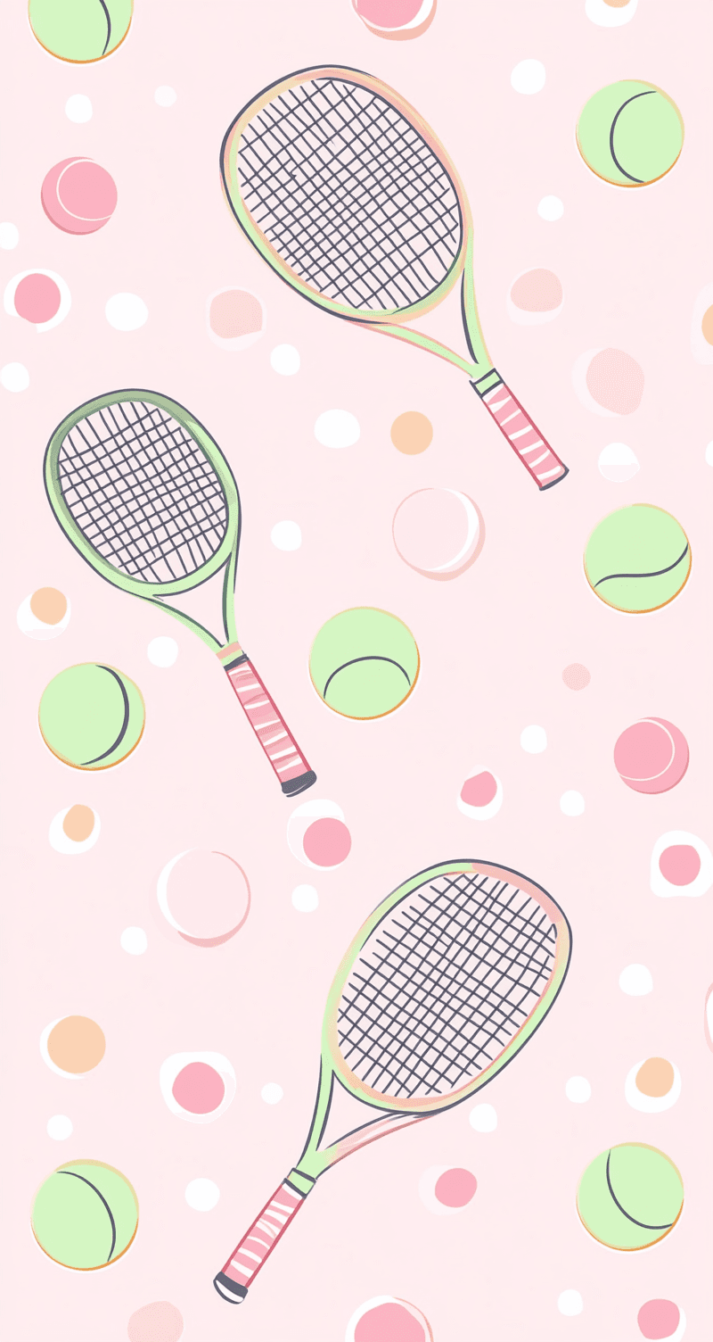 Tennis 059 original repeating artwork