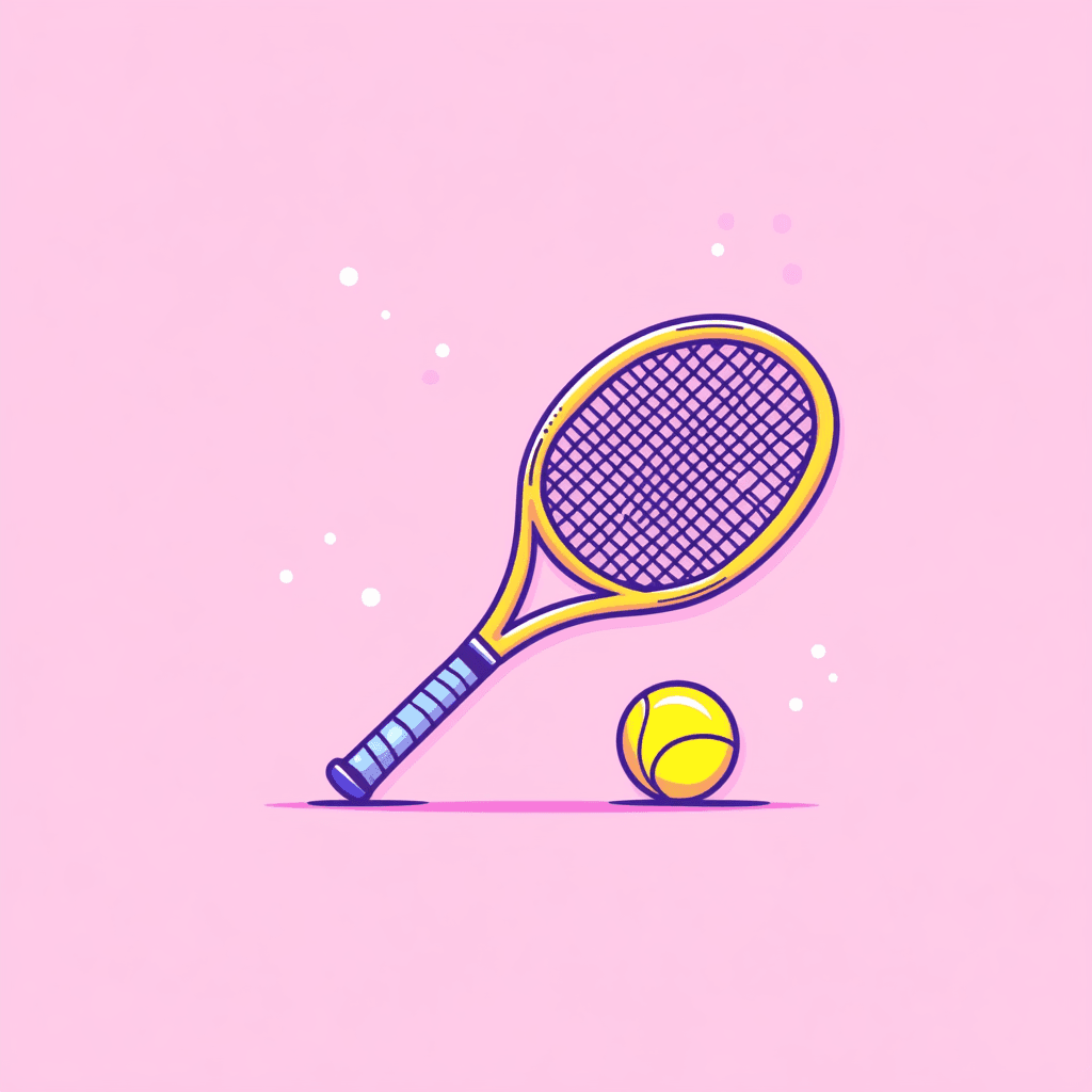 Tennis 062 original repeating artwork