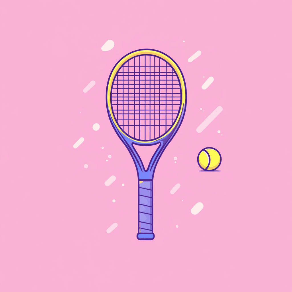Tennis 044 original repeating artwork