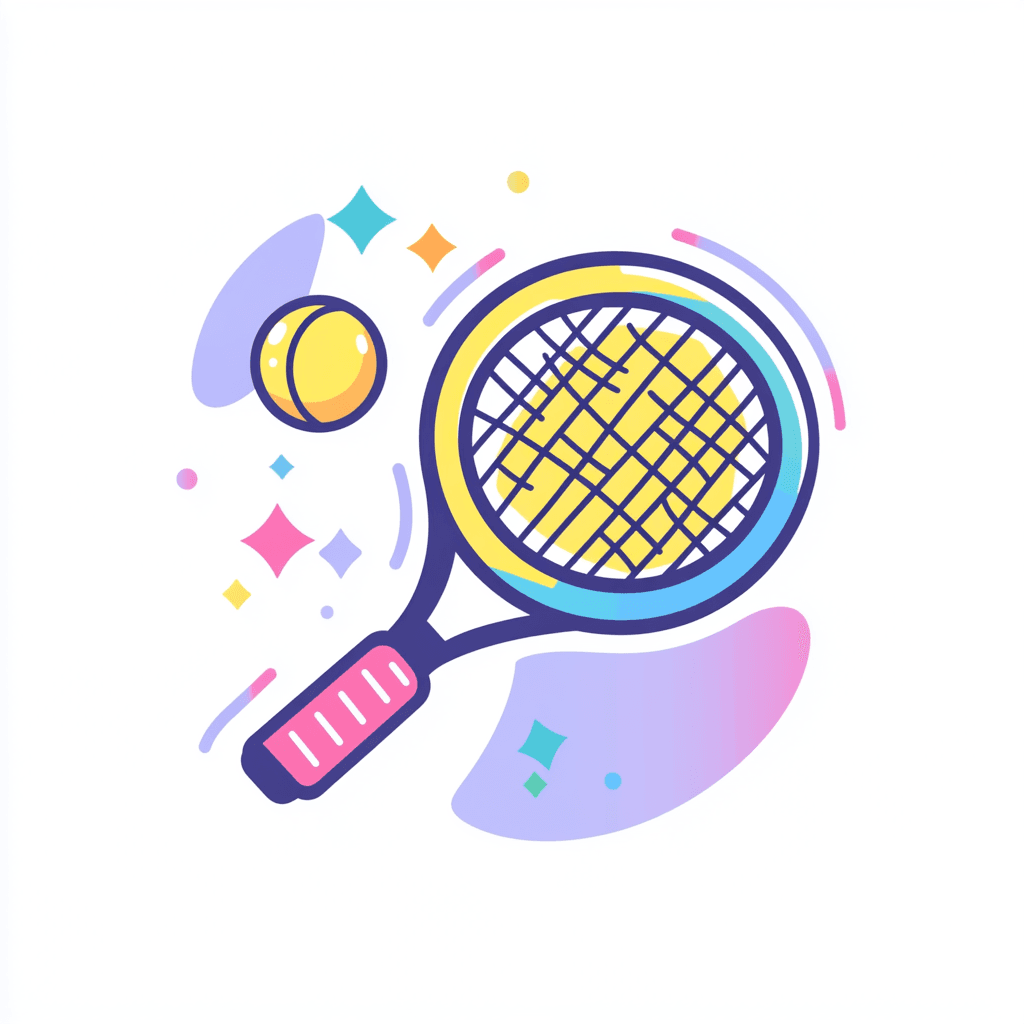 Tennis 031 original repeating artwork