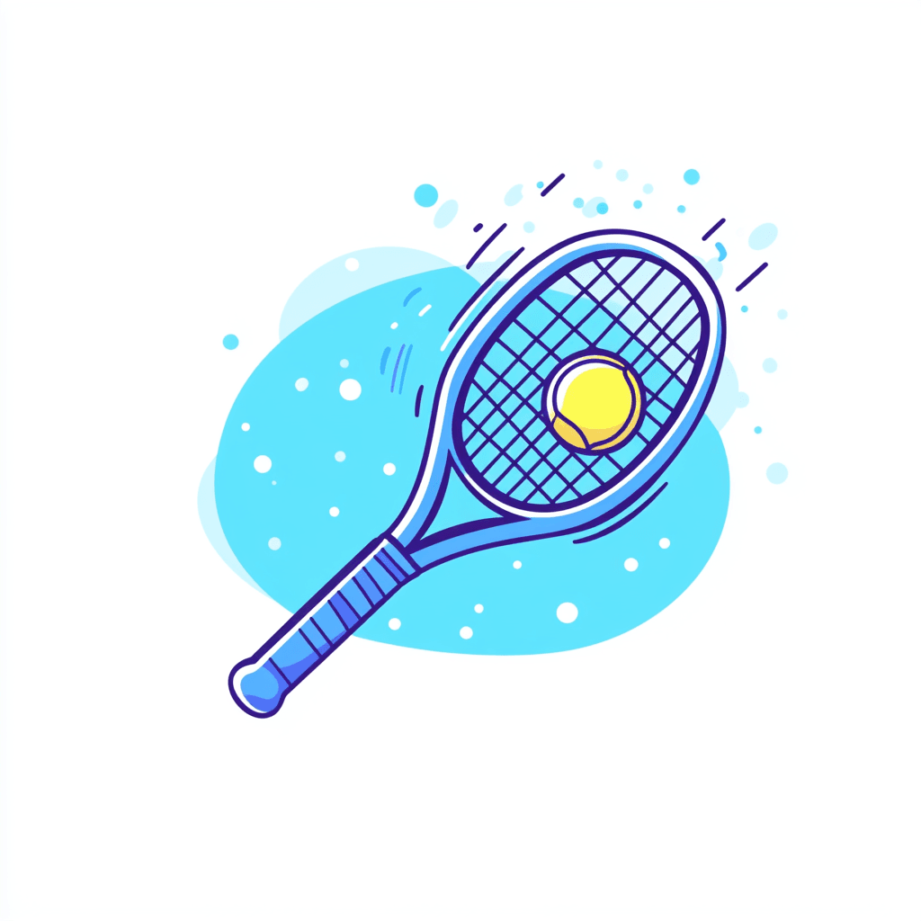 Tennis 061 original repeating artwork