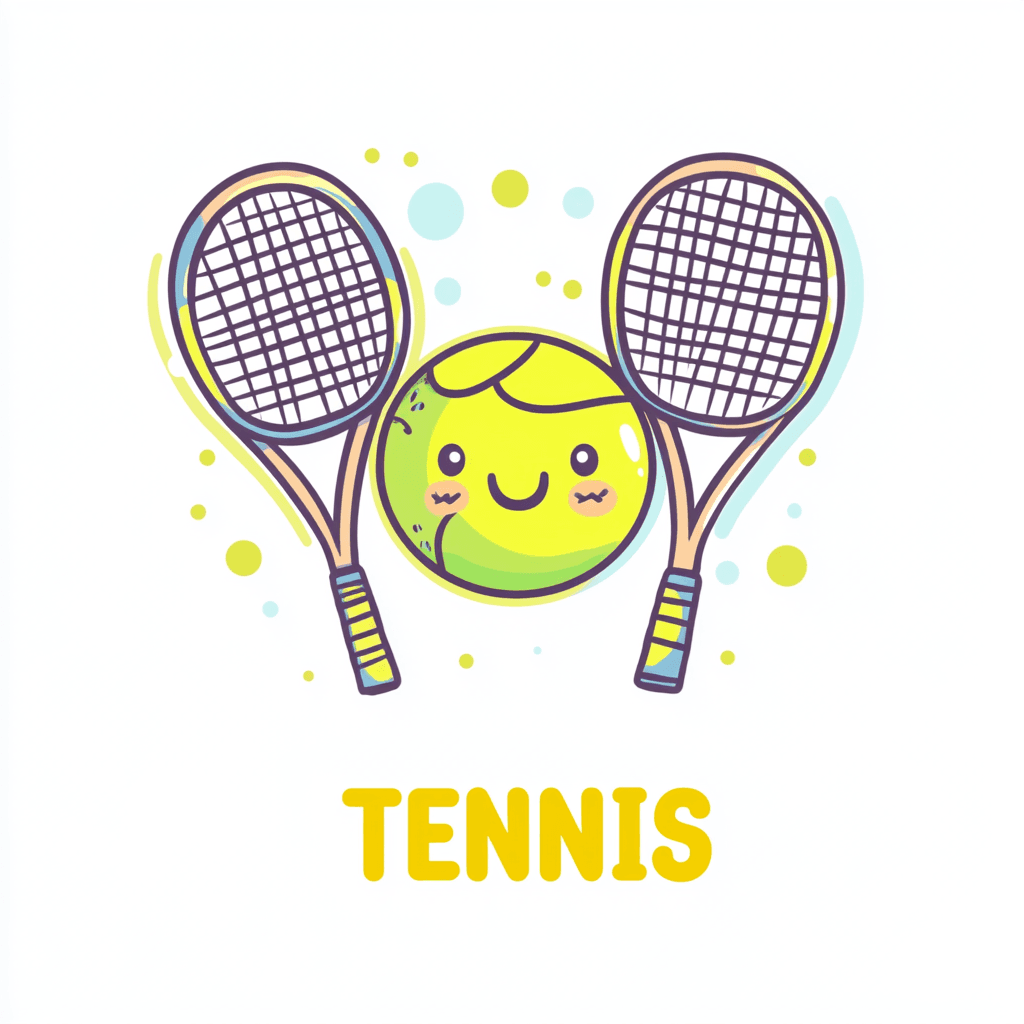 Tennis 265 original repeating artwork