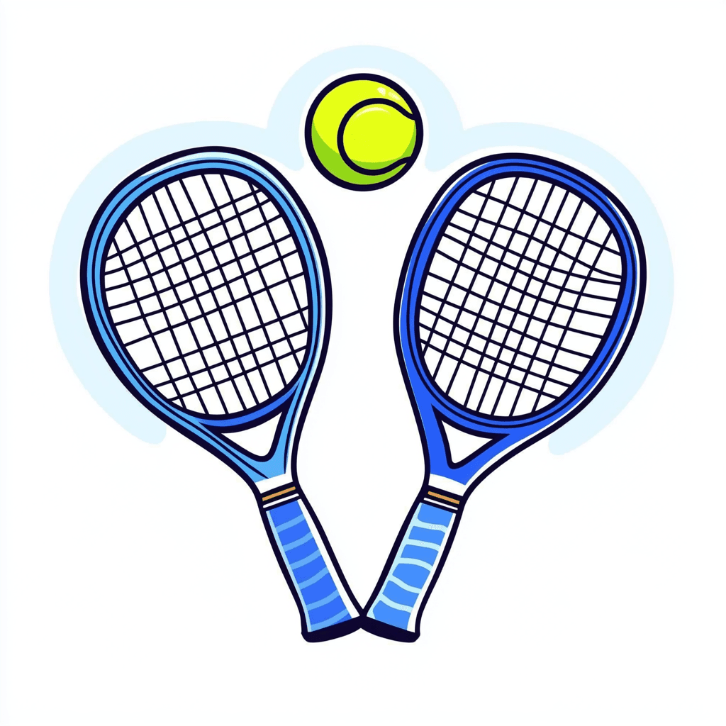 Tennis 134 original repeating artwork