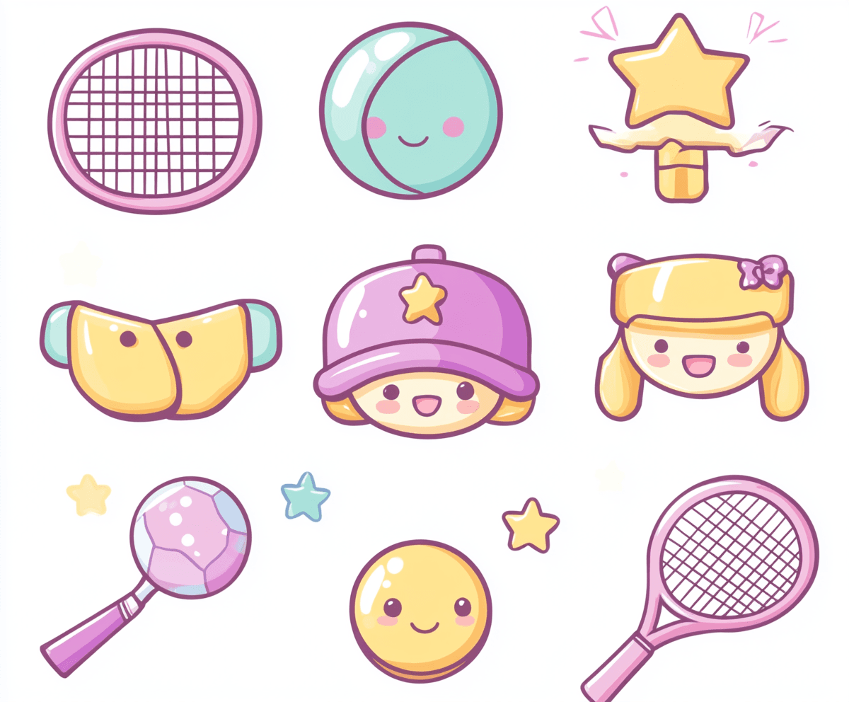 Sports Icon Gang original repeating artwork