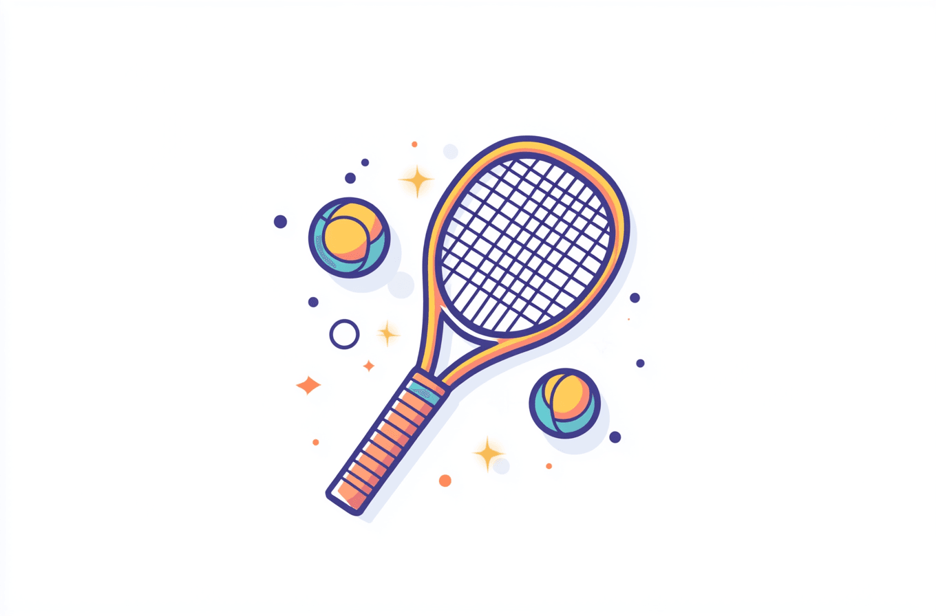 Tennis 124 original repeating artwork