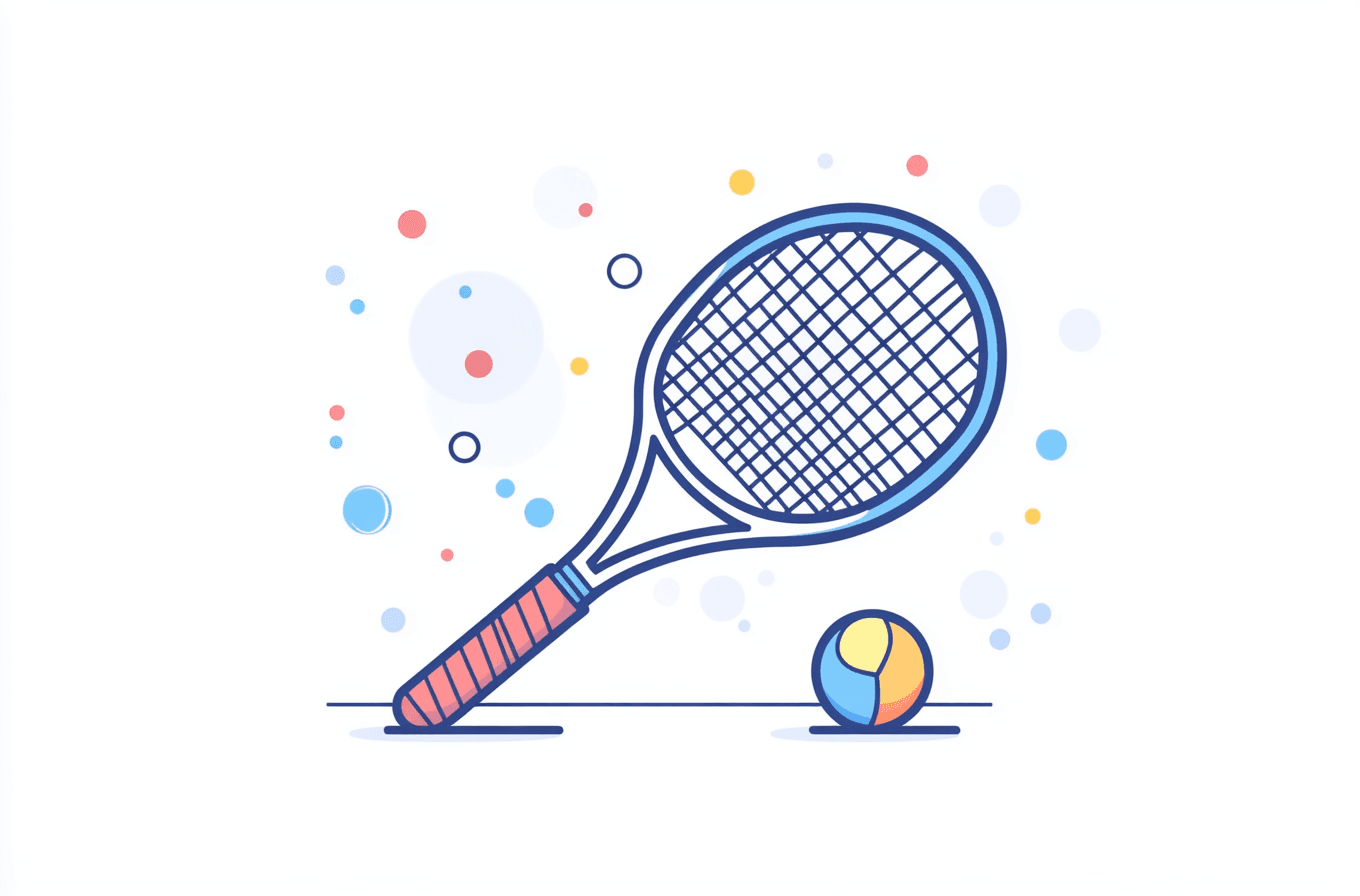 Tennis 010 original repeating artwork