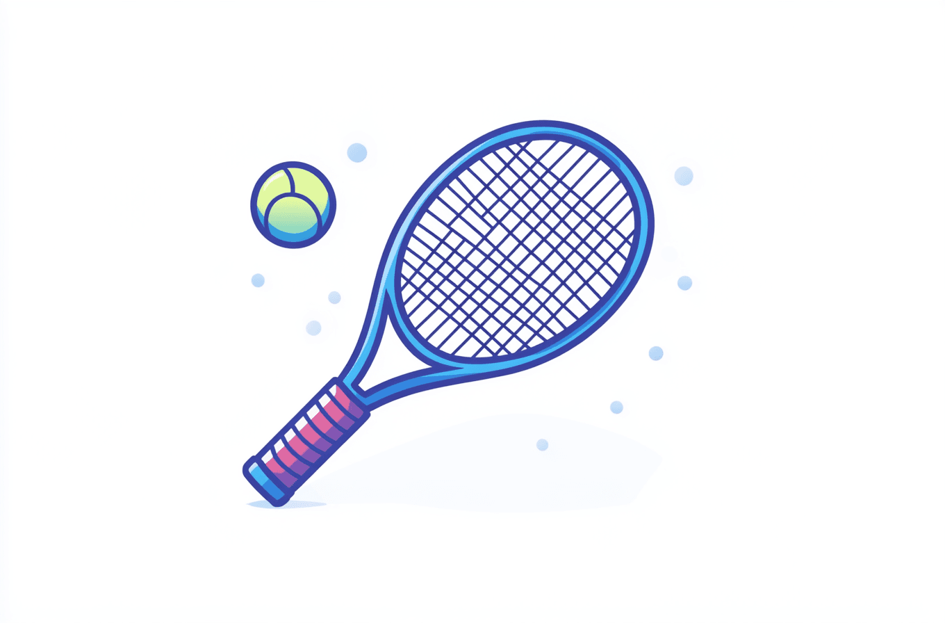Tennis 143 original repeating artwork