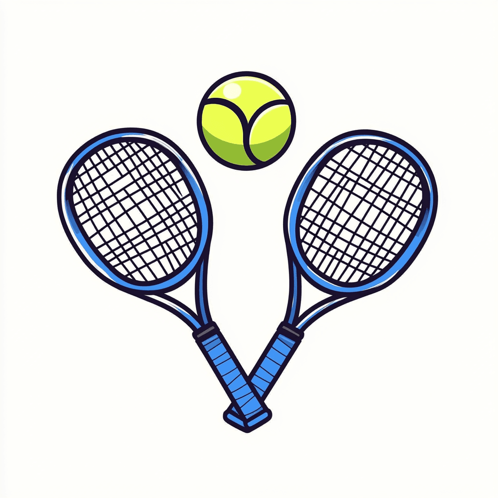Tennis 133 original repeating artwork