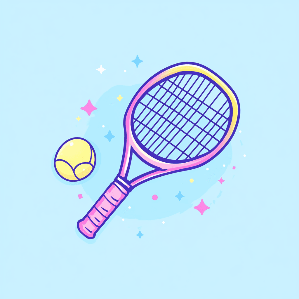 Tennis 016 original repeating artwork
