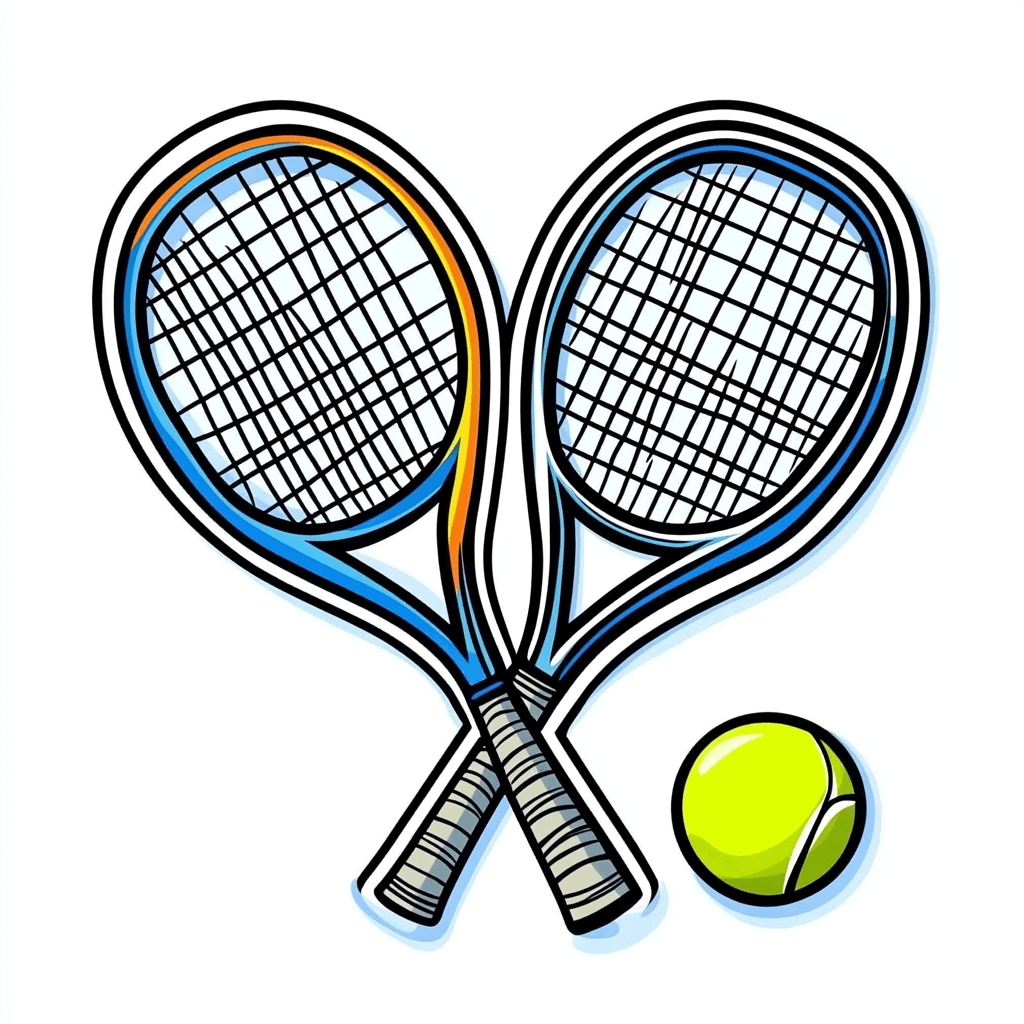 Tennis 153 original repeating artwork