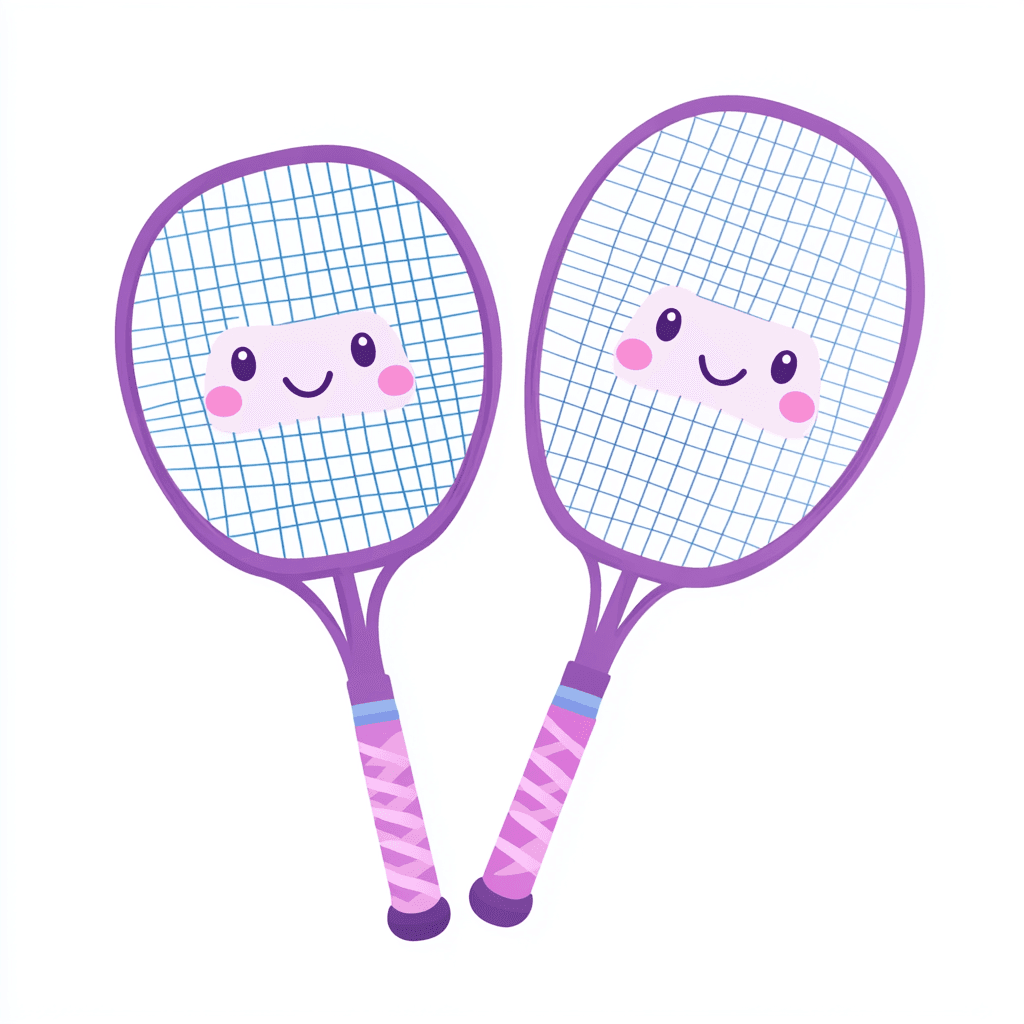 Tennis Street original repeating artwork