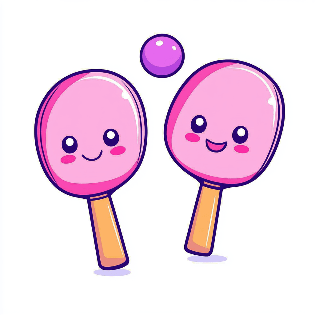 Cartoon Racket 002 original repeating artwork