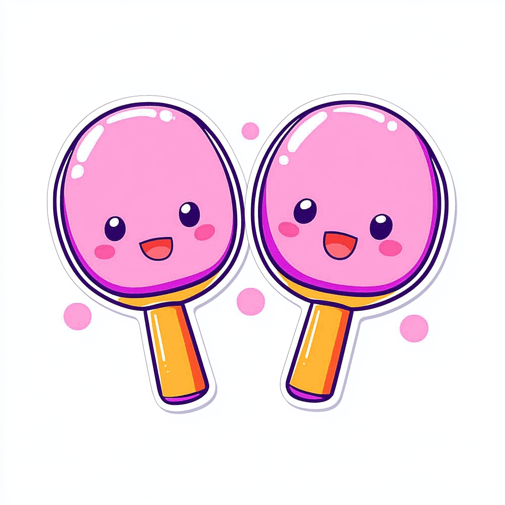 Cartoon Racket Squad original repeating artwork